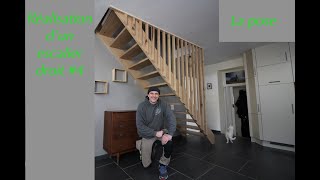 comment poser un escalier droit [upl. by Hayton]