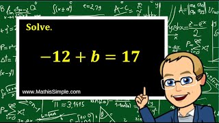 Solving OneStep Equations  Expressions amp Equations  Grade 6 [upl. by Aneelad]