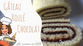 RECETTE  Délicieux Gâteau Roulé Chocolat 😜 [upl. by Snoddy891]