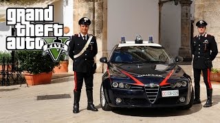 GTA 5  LSPDFR 32  CARABINIERI Posto di blocco kit Alta Visibilità [upl. by Filide]