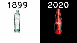 Evolution of Coca Cola 1899  2020 [upl. by Lyrrad]