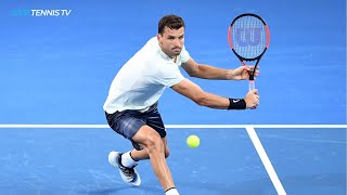 Grigor Dimitrov Most Athletic Moments [upl. by Veta]