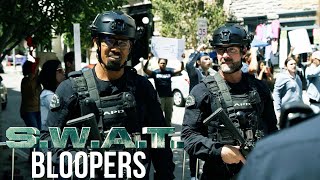 SWAT  Season 4 Bloopers [upl. by Einohpets]