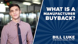 What is a Manufacturer Buyback [upl. by Rollin]