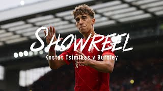 Showreel An allaction Kostas Tsimikas display against Burnley [upl. by Joline]