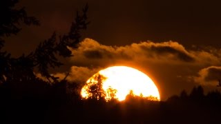 Forest Ridge  September 30 2014  Sunset Time Lapse [upl. by Aliban]