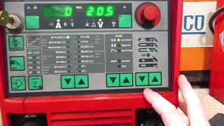 AM13075 Fronius TransPuls Synergic 4000 Welder [upl. by Alleram164]