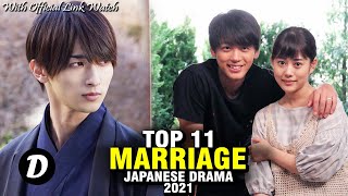 TOP 11 JAPANESE MARRIAGE DRAMA [upl. by Decato]