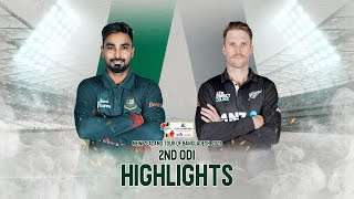 Bangladesh vs New Zealand Highlights  2nd ODI  New Zealand tour of Bangladesh 2023 [upl. by Ydor296]