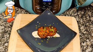 Air Fryer Salmon Patties  Ninja Foodi [upl. by Arlina]