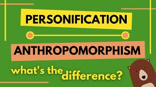 Personification vs Anthropomorphism Whats the Difference [upl. by Ailemor]