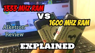 Upgrading From DDR3 1333 MHz Ram To 1600 MHz Ram  Worth It  Alketron Review  Speed Test [upl. by Cristiona]