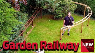 New Junction Building an O gauge Garden Railway Part Three [upl. by Essirahs]