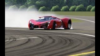 Ferrari F80 Concept at Top Gear [upl. by Eaneg169]