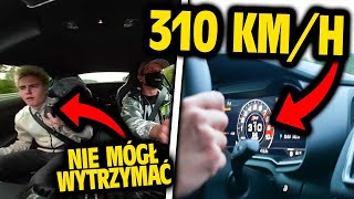 RYZYKUJEMY ŻYCIE PRZY 350 KMH W AUDI R8  KRUSZWIL [upl. by Rehpitsirhc]