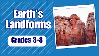 Earths Land Formations  A Geologic Journey for Kids [upl. by Zahc320]