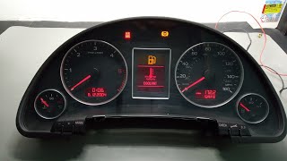 Audi a4 b6b7 Instrument cluster lcd replacement [upl. by Duster]