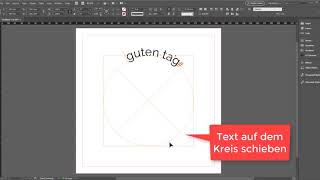 InDesign Im Kreis schreiben [upl. by Notlrac]