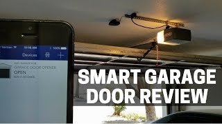 MyQ Chamberlain Smart Garage Door Setup amp Review  HomeKit [upl. by Normac]