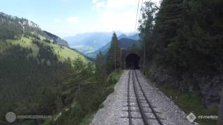 Vom Wendelstein nach Brannenburg mit der Zahnradbahn 4k  ungeschnitten OTon [upl. by Shea426]