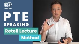 PTE Speaking  Retell Lecture METHOD with Jay [upl. by Bonina]