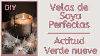 Tips para Velas de Soya perfectas  Errores al hacer Velas de Soya [upl. by Varrian]