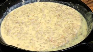 How to make Sausage Gravy  Biscuits and Gravy [upl. by Dorsey838]