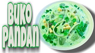 Buko Pandan  Filipino Dessert  Panlasang Pinoy [upl. by Rowena72]