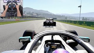 F1 2020 Austrian Grand Prix  Mercedes gameplay  Logitech g29 [upl. by Tenej]