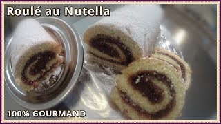 Gâteau roulé au nutella [upl. by Asalocin]