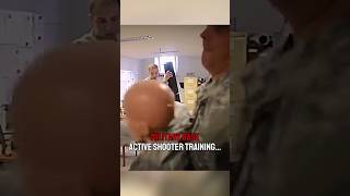 Military base active shooter scenario training‼️🤯 military army combat war [upl. by Eleph28]