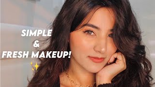 TEENAGERS MAKEUP LOOK  No Makeup Routine Using Affordable Products  Somya Gupta [upl. by Aniweta]