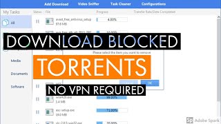 How to Download torrent blocked by ISP School  College  No VPN required [upl. by Lettie]