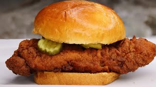 Chick fil A Chicken Sandwich Recipe  Copycat Recipe [upl. by Cornelia]