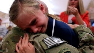 Soldiers Coming Home Surprise Compilation 2 [upl. by Ahsii]