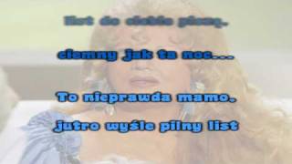 Violetta Villas  Do Ciebie Mamo Karaoke  Instrumental [upl. by Tomchay]