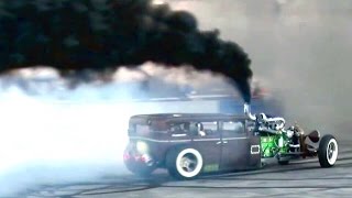 PRIUS REPELLANT  1000hp Diesel Rat Rod [upl. by Astred846]