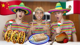 Making My Chinese Friends Try Mexican Food [upl. by Cirle894]