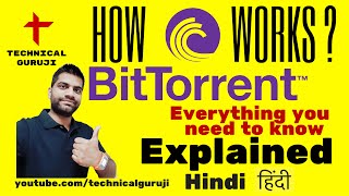 HindiUrdu How Torrents work BitTorrent Explained in Detail [upl. by Bertram]