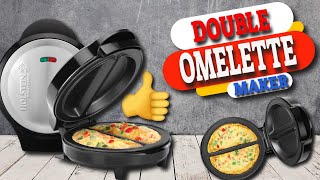 How to make omelettes at home with this double omelette maker review [upl. by Tabbatha]