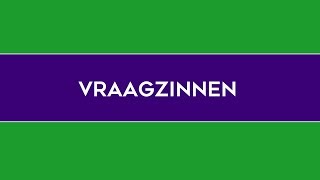 Vraagzinnen [upl. by Ammann]