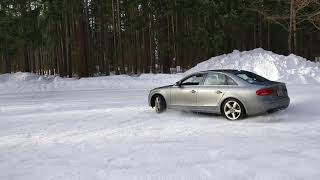 Audi QUATTRO vs Subaru AWD in SNOW [upl. by Jerusalem]