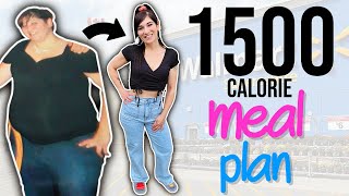 My 1500 Calorie WALMART WEIGHT LOSS MEAL PLAN No Cook amp Budget Friendly [upl. by Nagad921]