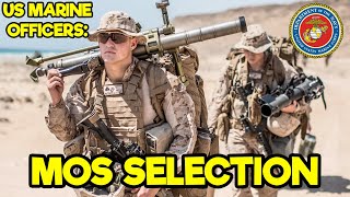 US MARINE OFFICERS MOS SELECTION [upl. by Cristal]