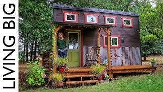 Adorable Tiny House Built By Love Family and Community [upl. by Henriette]