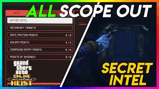 ALL SCOPE OUT Cayo Perico HEIST  MAP LOCATIONS GTA 5 Online [upl. by Pohsib]