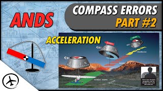 Magnetic Compass Errors Acceleration [upl. by Halik364]