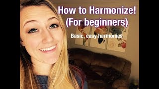 How to Harmonize for Beginners [upl. by Chard]