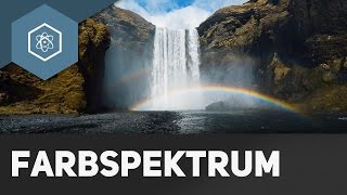 Wie entsteht ein Regenbogen  Das Farbspektrum [upl. by Ainoval660]