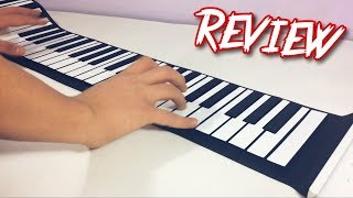 88 keys Flexible Roll up Piano Keyboard  UNBOXING REVIEW [upl. by Hicks326]